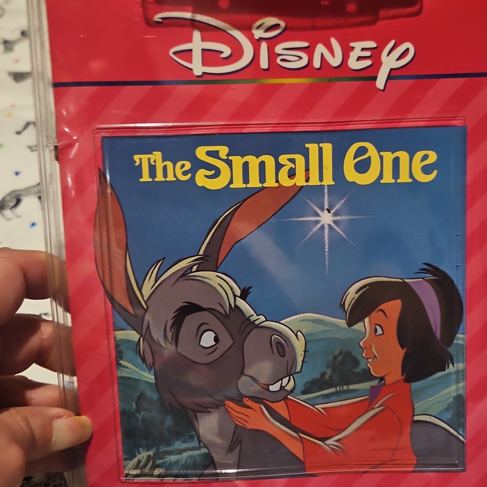 Disney The Small One Storybook - Red and Blue Cover